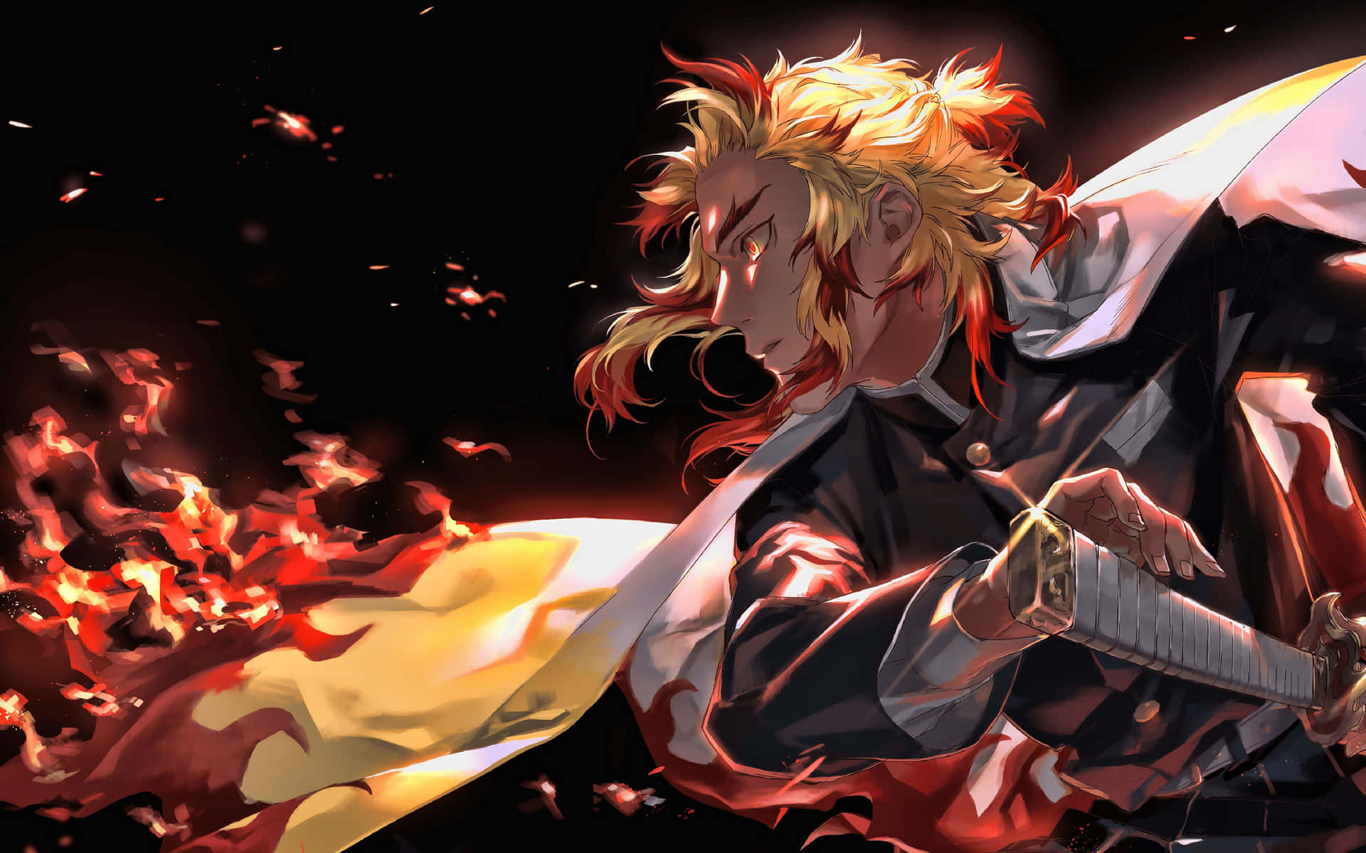 Get Ready For The Exciting Second Season Of Demon Slayer Background