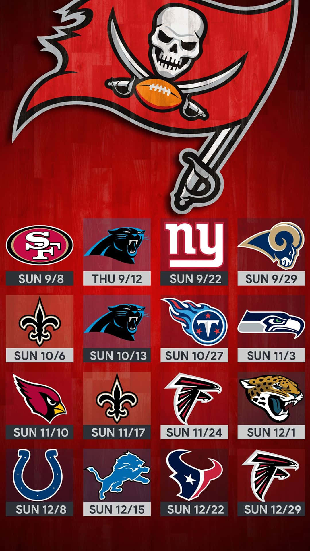 Get Ready For The Game - Represent Your Team With A Tampa Bay Buccaneers Iphone