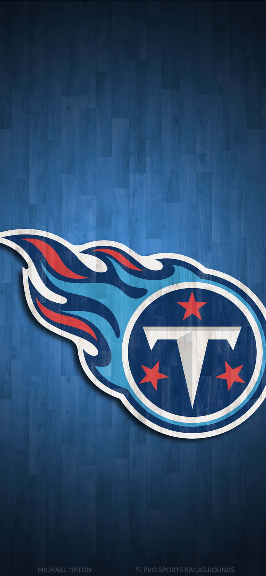 Get Ready For The Game With The New Tennessee Titans Iphone Background