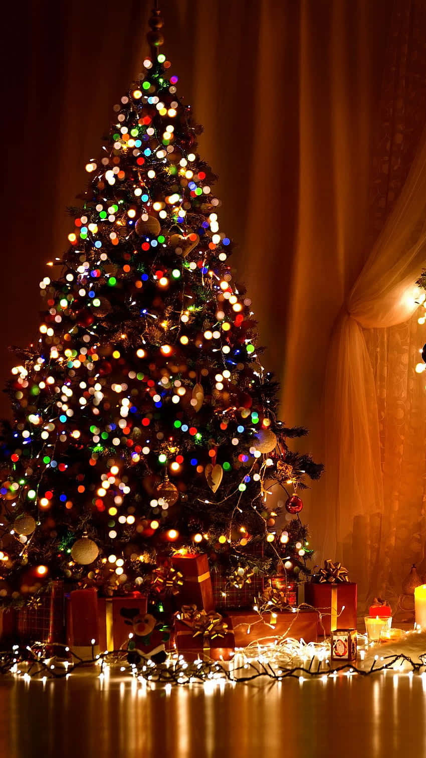 Get Ready For The Holiday Season With These Super Cute Christmas Lights! Background