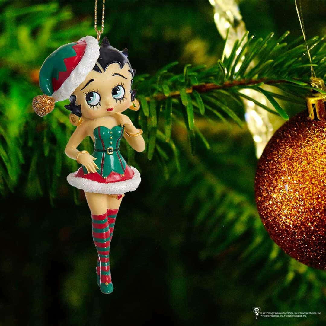 Get Ready For The Holidays With Betty Boop! Background