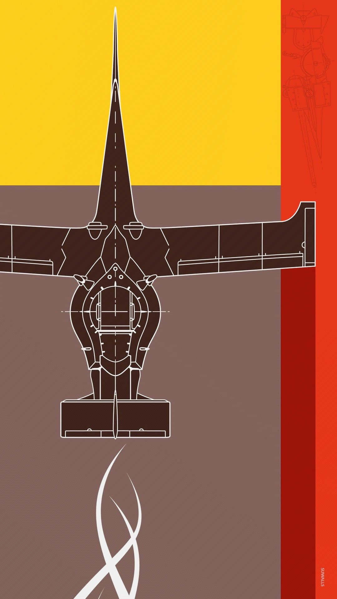 Get Ready For The Intergalactic Adventure With Cowboy Bebop Iphone Background