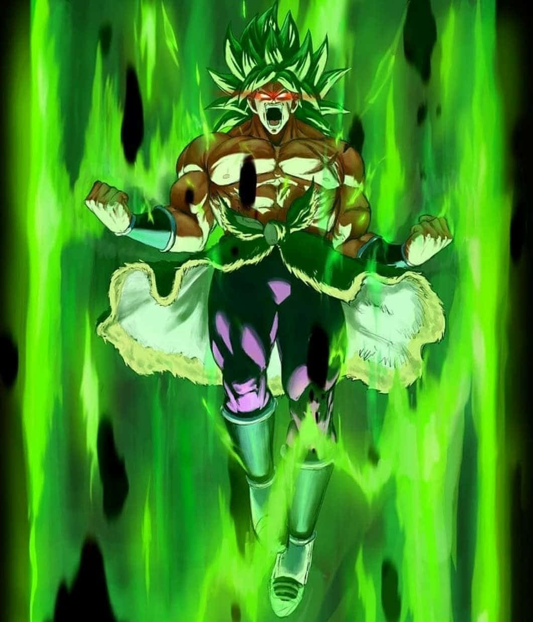 Get Ready For The Latest Broly Iphone Background