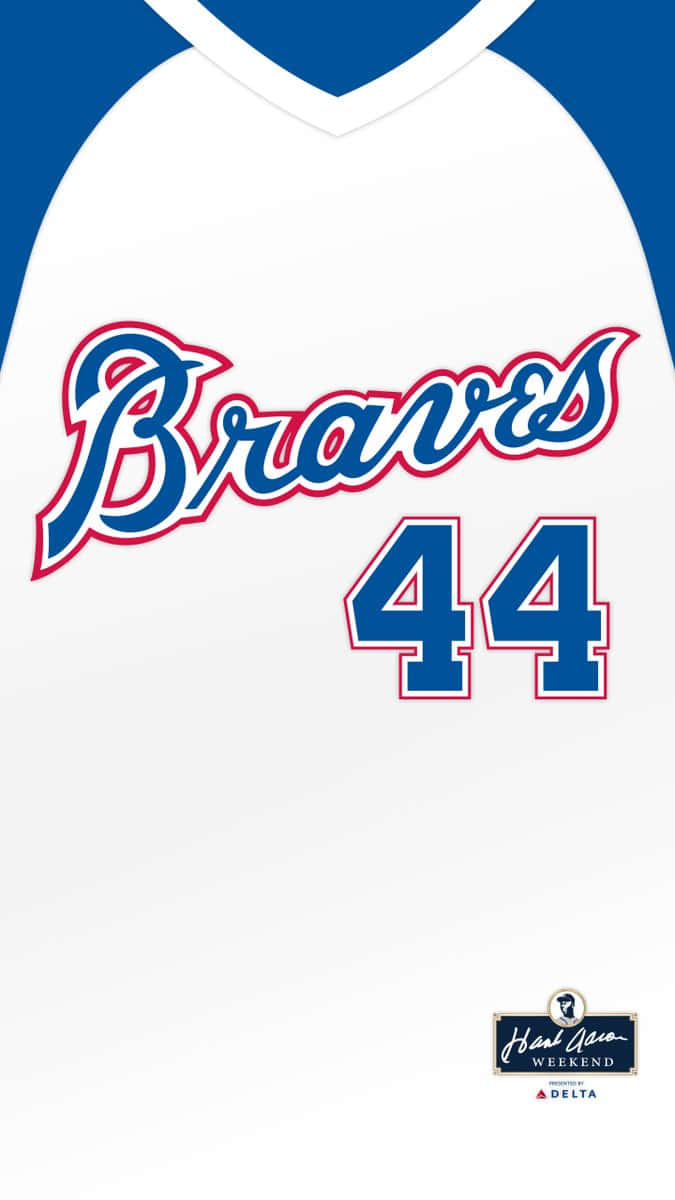 Get Ready For The Season With Atlanta Braves Iphone Background