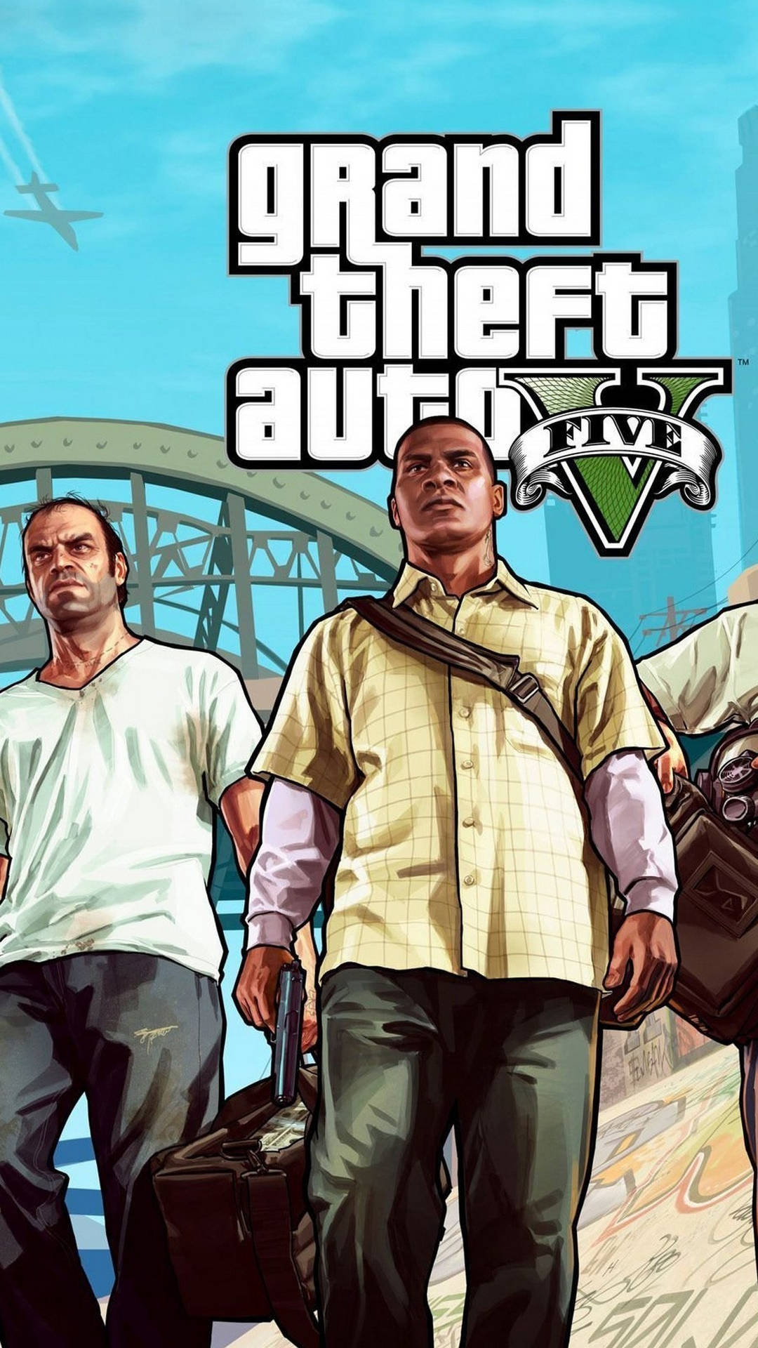 Get Ready For The Ultimate Gaming Experience With Cool Gta 5 Background