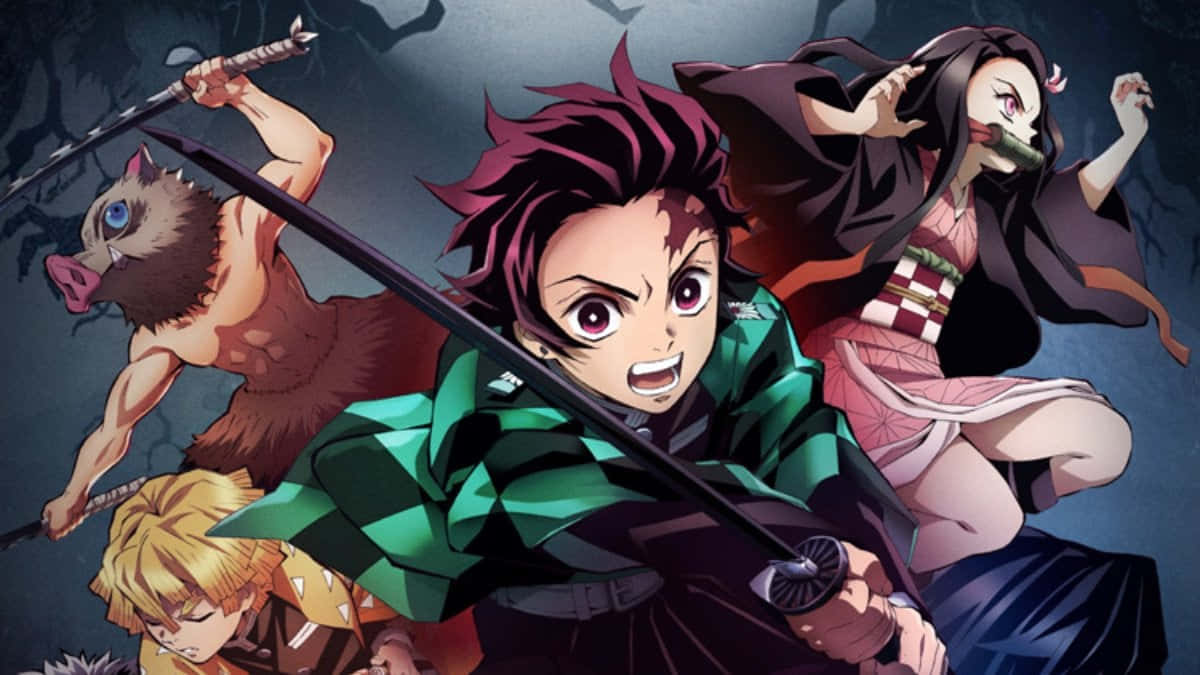 Get Ready For Thrilling Adventures With Demon Slayer Season 2 Background