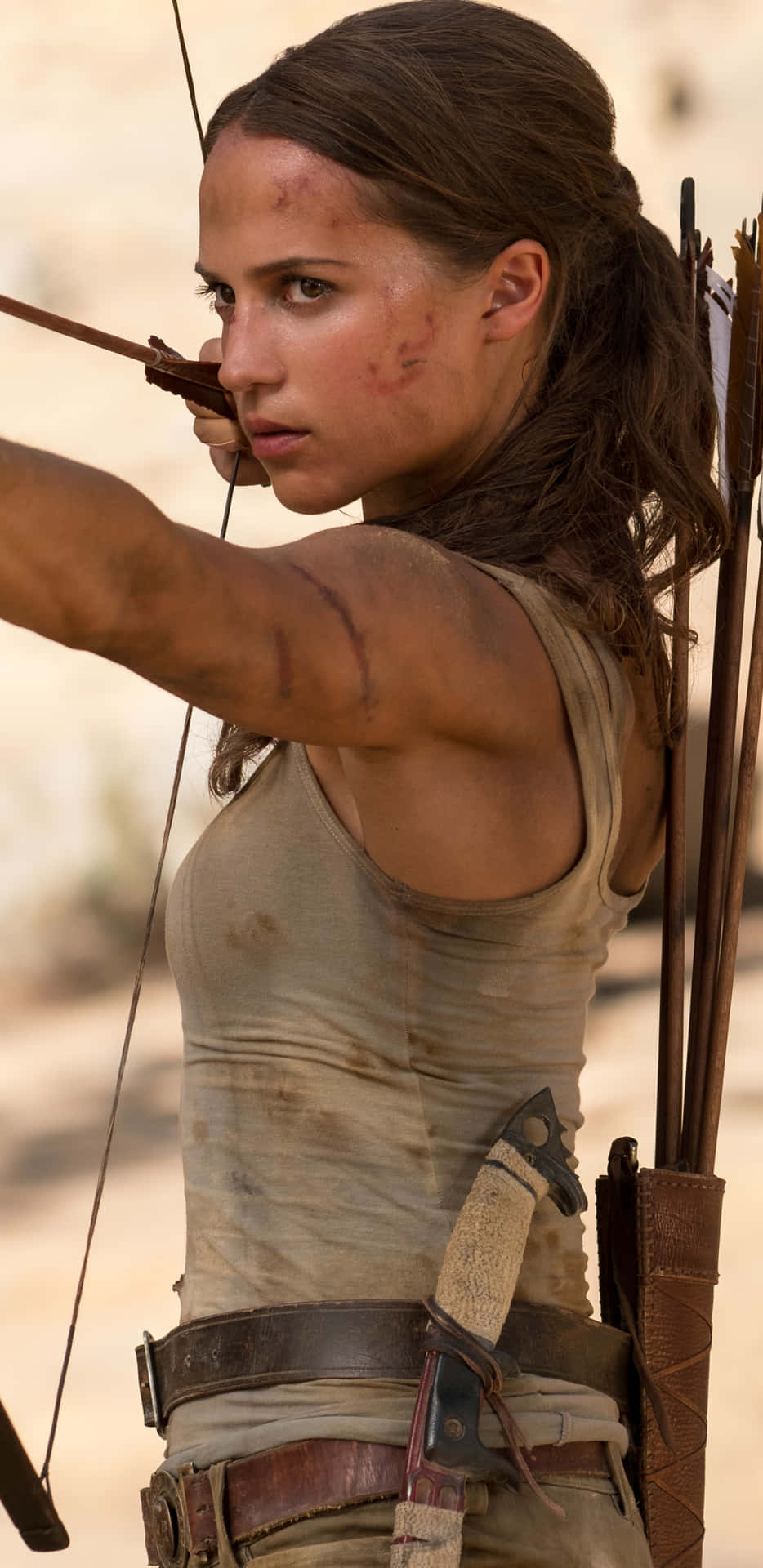 Get Ready For Your Next Adventure With The Tomb Raider Phone Background