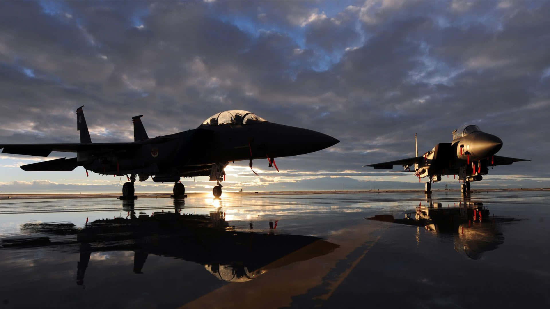 Get Ready For Your Next Epic Adventure In This Cool Plane! Background