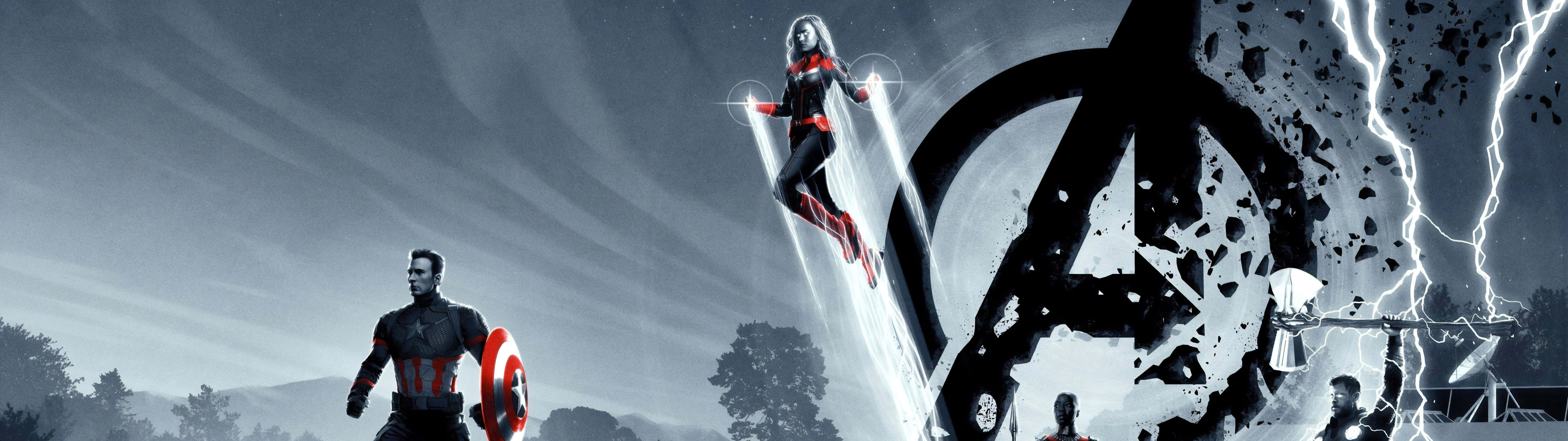 Get Ready To Be Transported To The Marvel Universe With The New Dual Screen Background