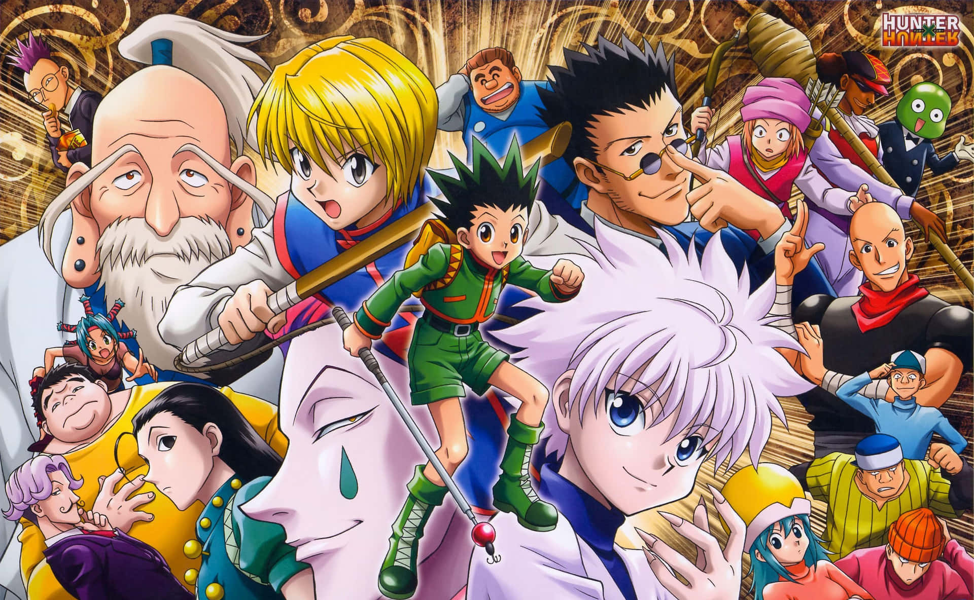 Get Ready To Binge Watch Hunter X Hunter On Your Favorite Laptop Background