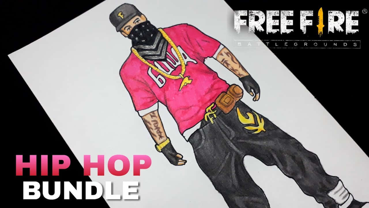 Get Ready To Blaze The Hip Hop Free Fire Battlefield In Style! Background