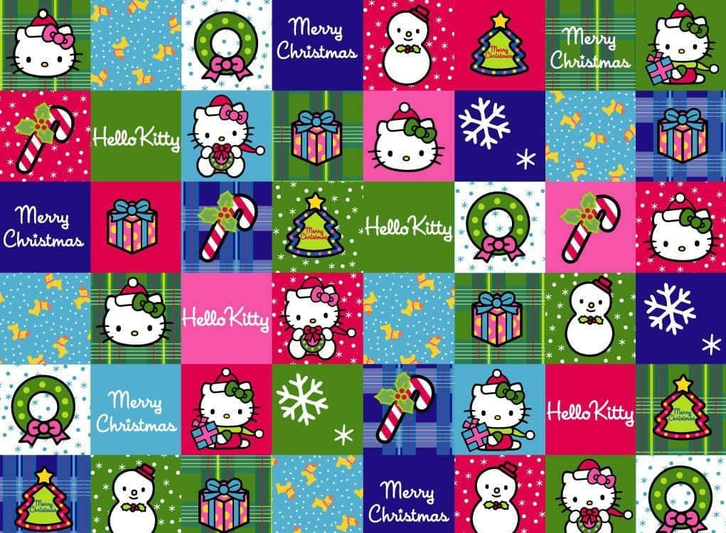 Get Ready To Celebrate The Holidays With Hello Kitty! Background