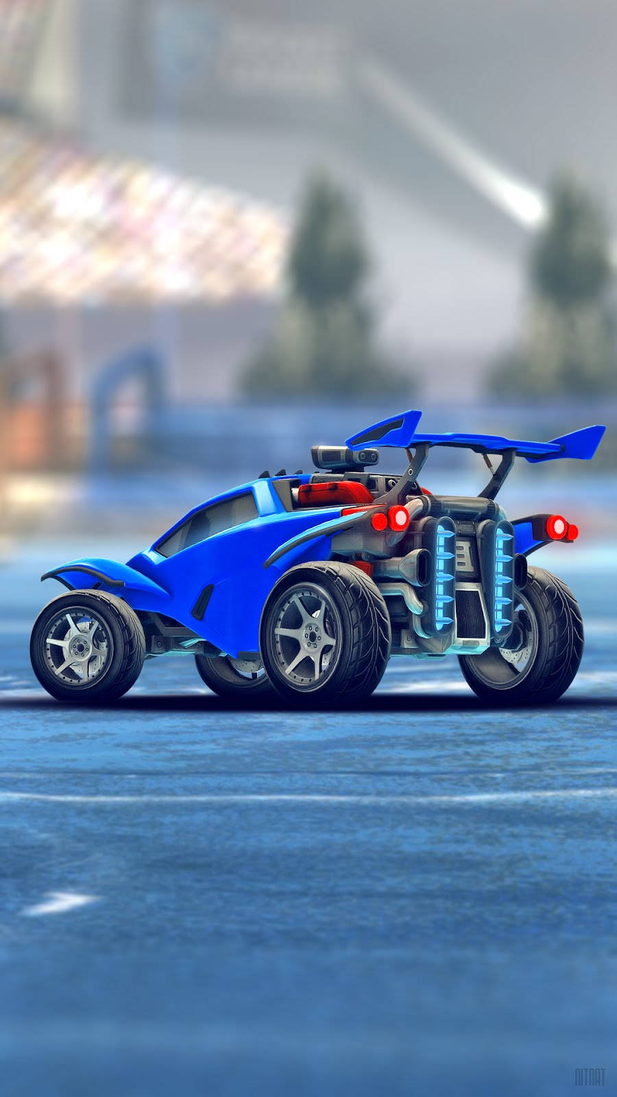 Get Ready To Compete With The Legendary Rocket League Phone Background
