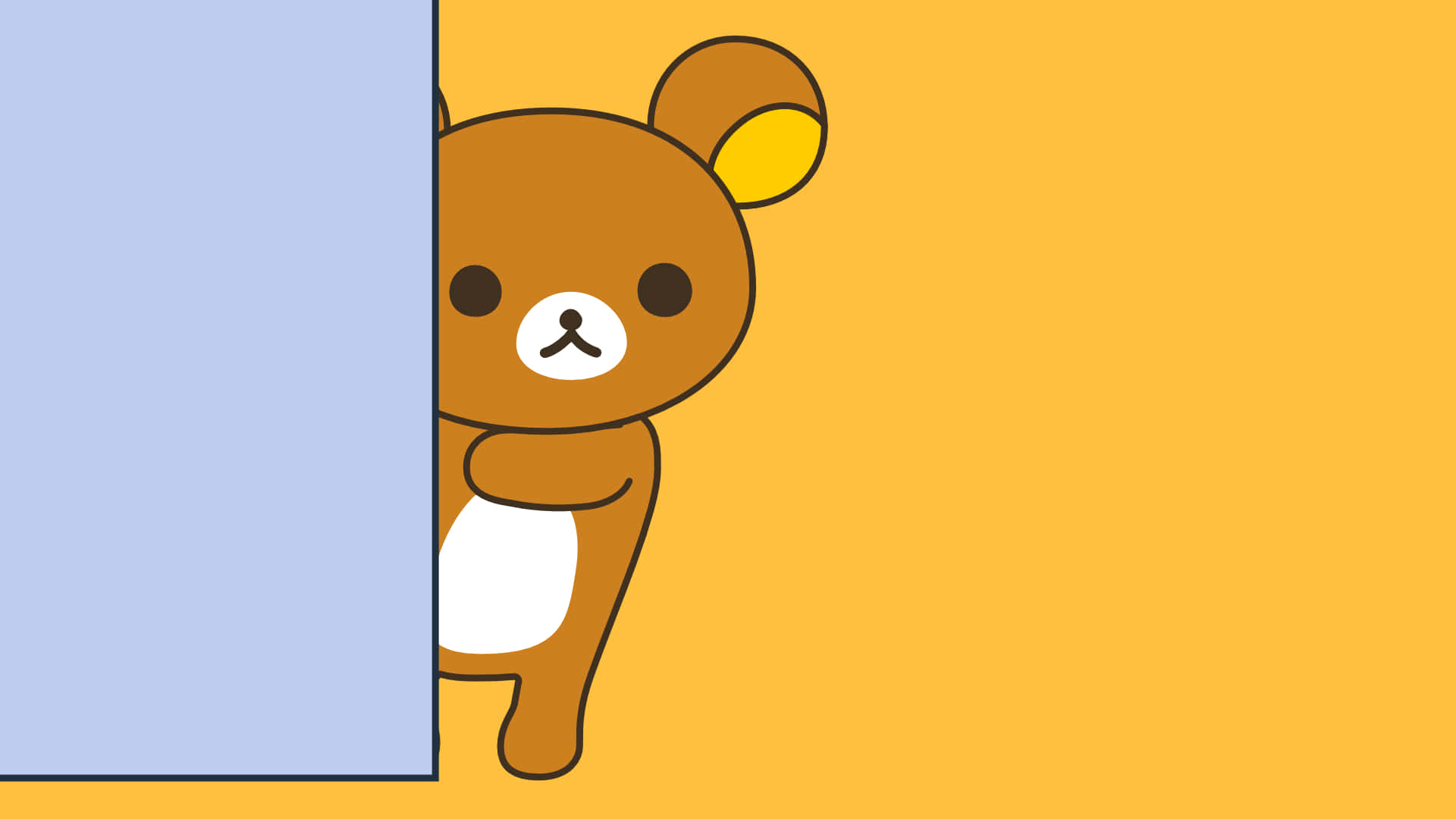 Get Ready To Do Your Work With Rilakkuma Style Background