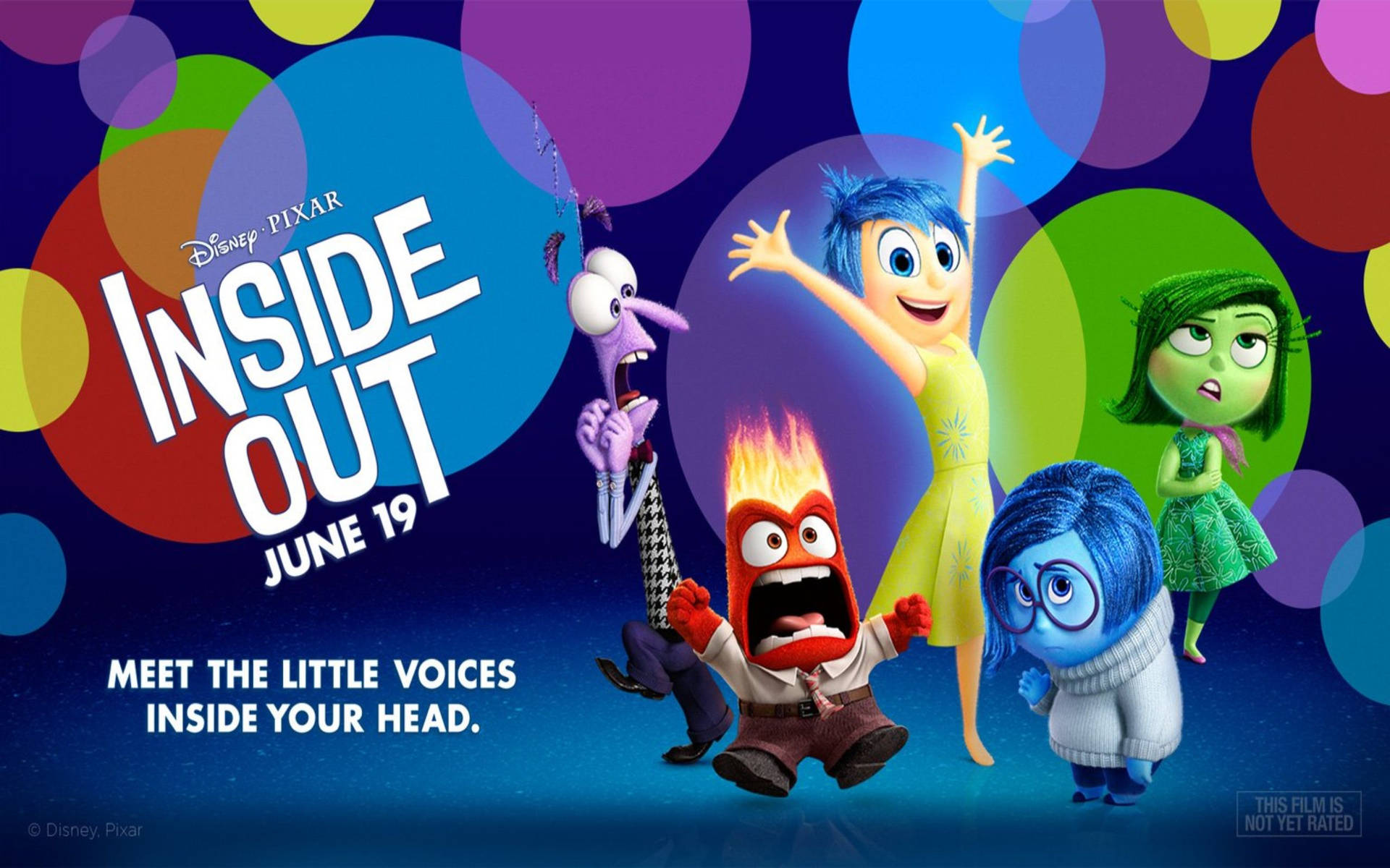 Get Ready To Experience The Emotions Of Inside Out Background