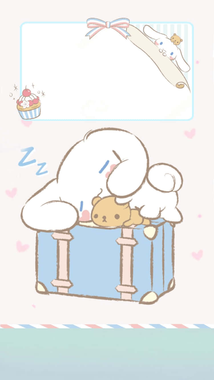 Get Ready To Experience The Magic Of Cinnamoroll With Your Very Own Smartphone! Background