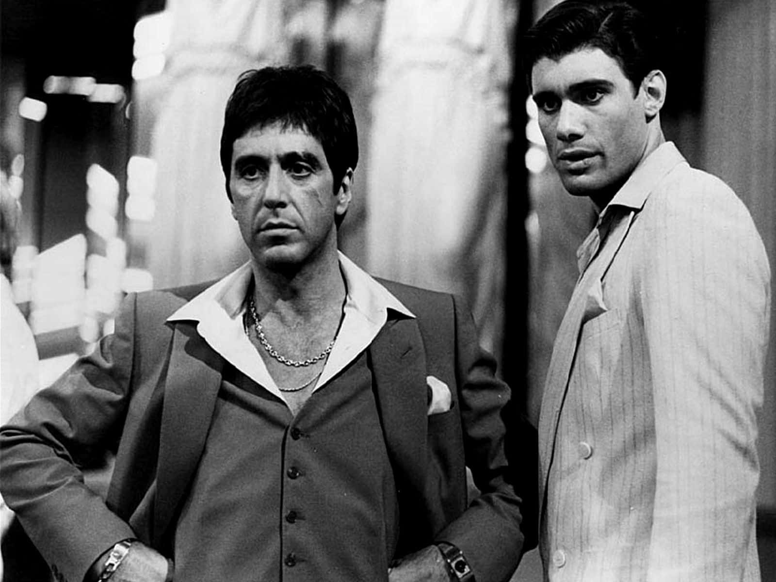 Get Ready To Experience The World Of Tony Montana As Scarface Comes To Life On Your Desktop Background