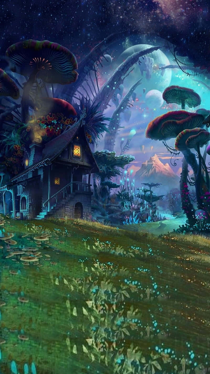 Get Ready To Explore A New World With Fantasy Phone Background