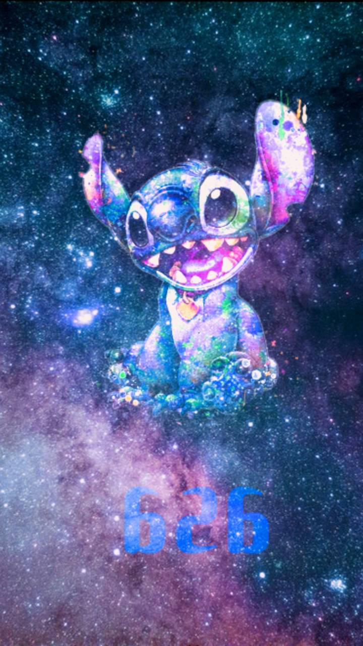 Get Ready To Explore The Stitch-filled Universe Of Stitch Galaxy. Background