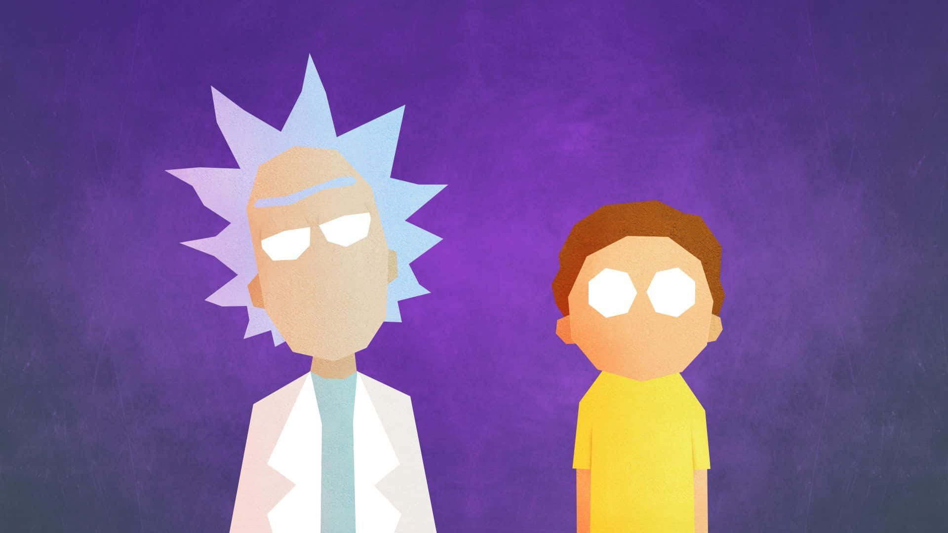 Get Ready To Explore The Universe With Rick And Morty On Your Laptop Background