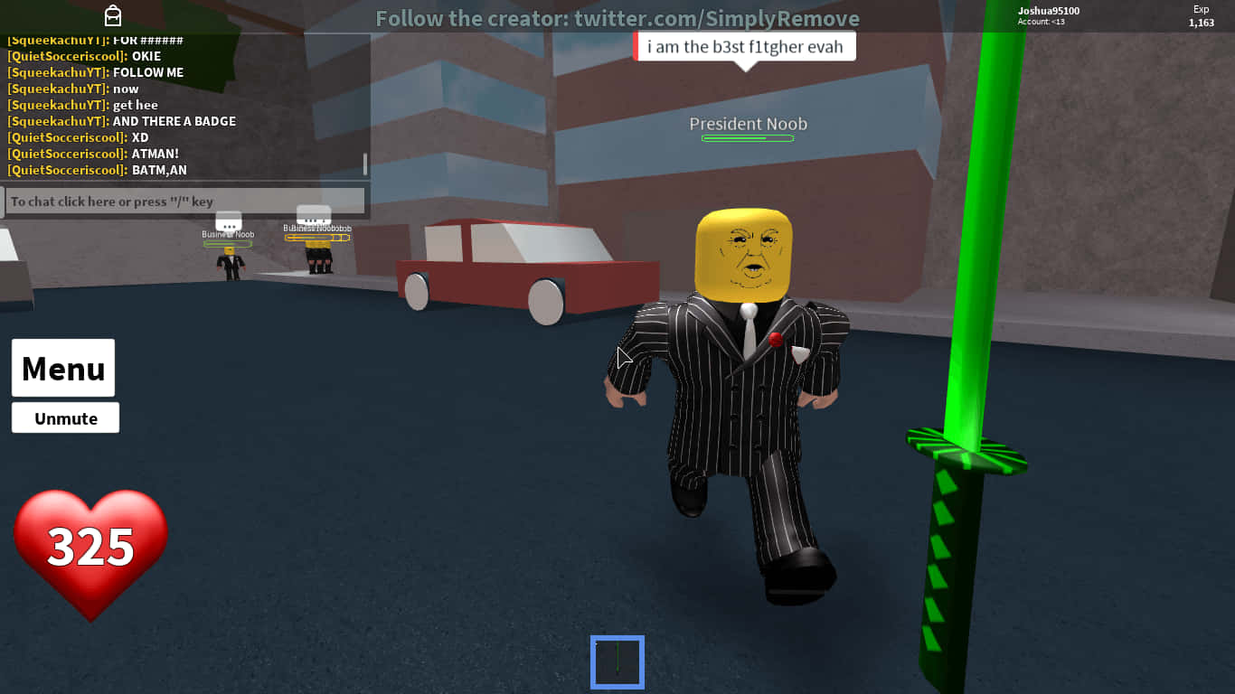 Get Ready To Explore The Virtual World Of Roblox With This Roblox Noob! Background