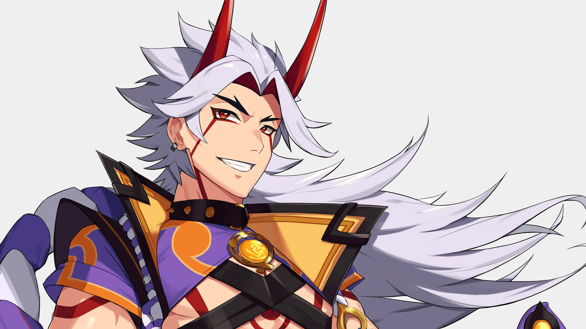 Get Ready To Explore The World Of Teyvat With Itto From Genshin Impact!