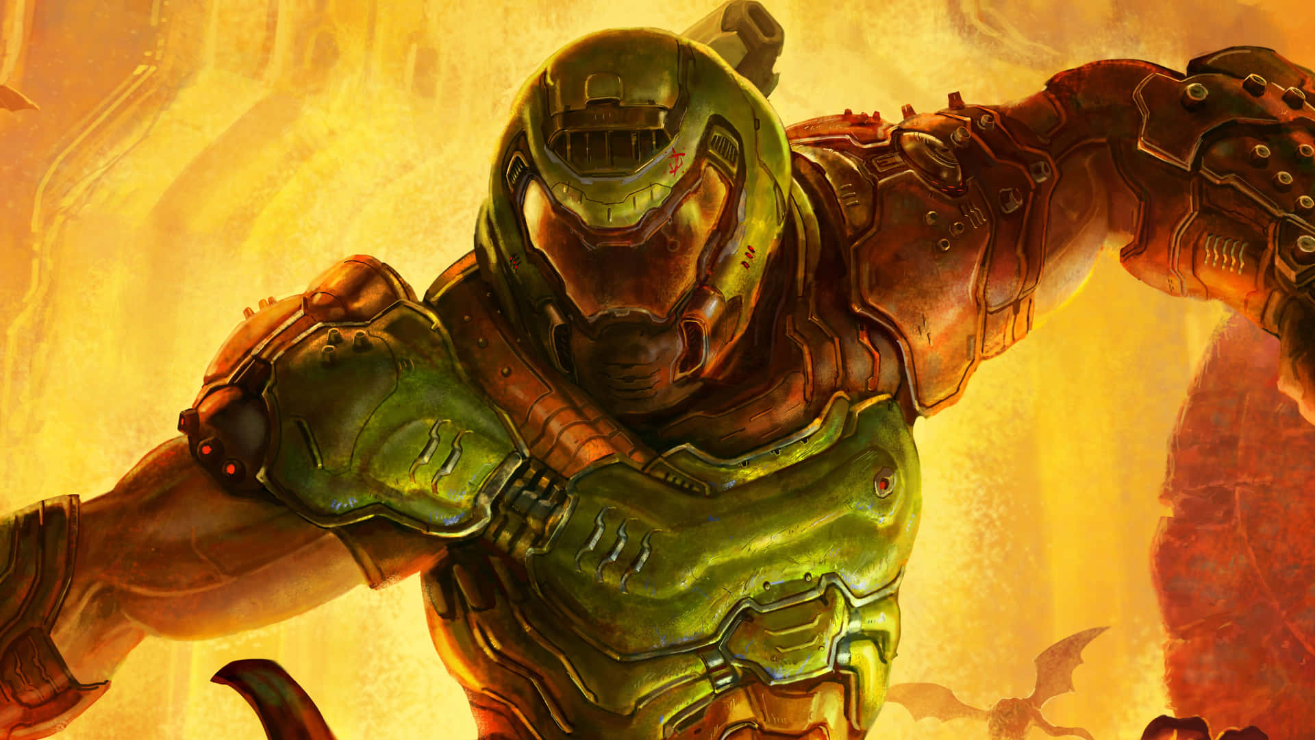 Get Ready To Face The Doom Slayer Background