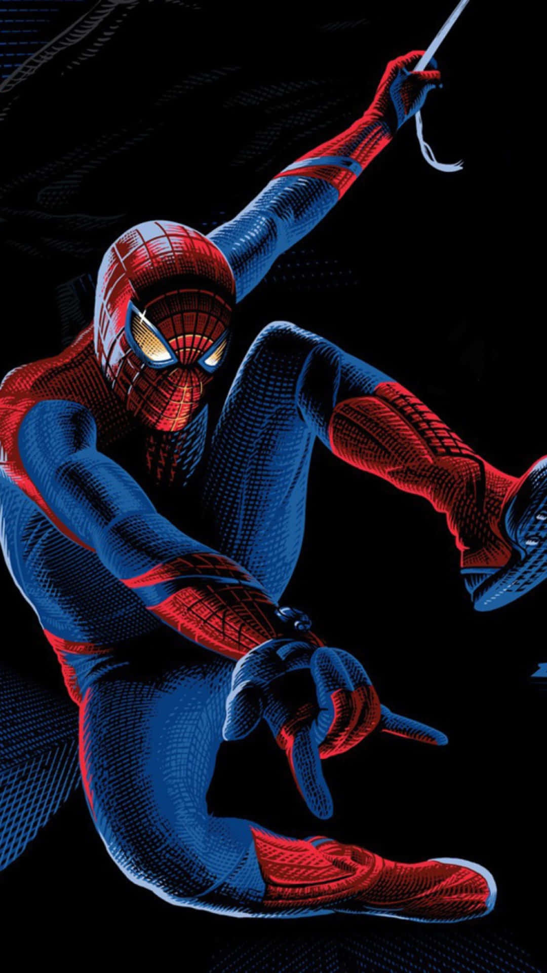 Get Ready To Face The World With The Amazing Spider Man Iphone Background