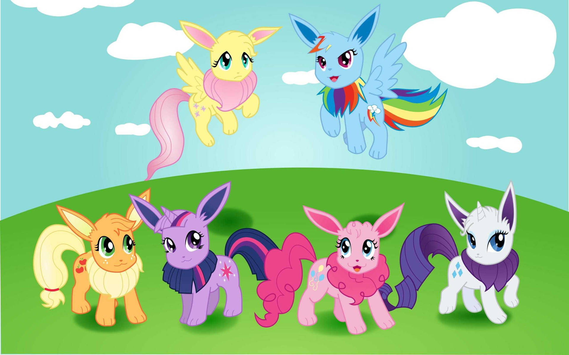 Get Ready To Fall In Love With These Cute Eeveelutions Background