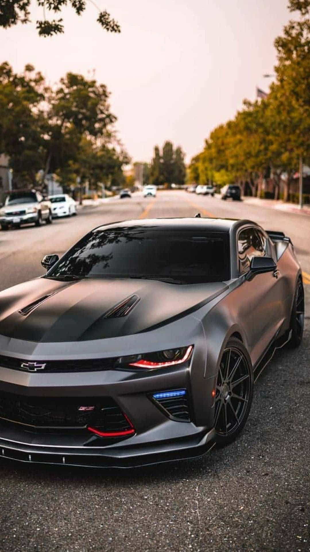 Get Ready To Feel The Rush With A Cool Camaro Background