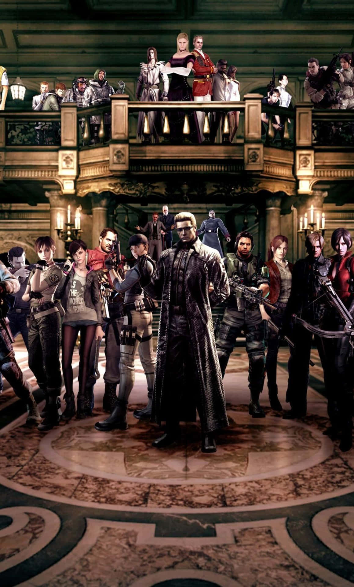 Get Ready To Fight The Undead In Resident Evil! Background