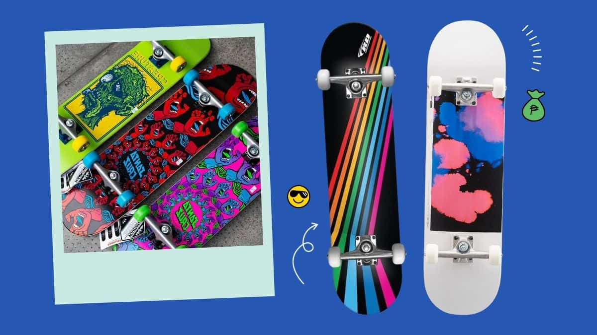 Get Ready To Go Out And Skate With The Skateboard Brand For An Adrenaline Filled Ride! Background