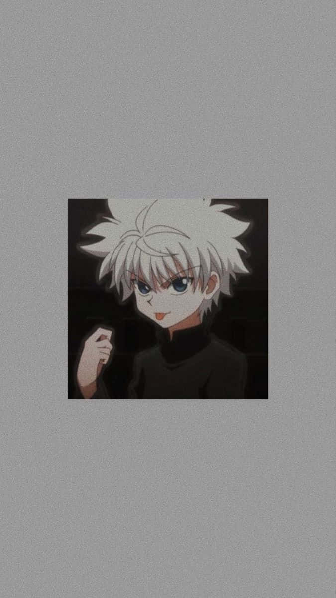 Get Ready To Go With The Killua Phone Background