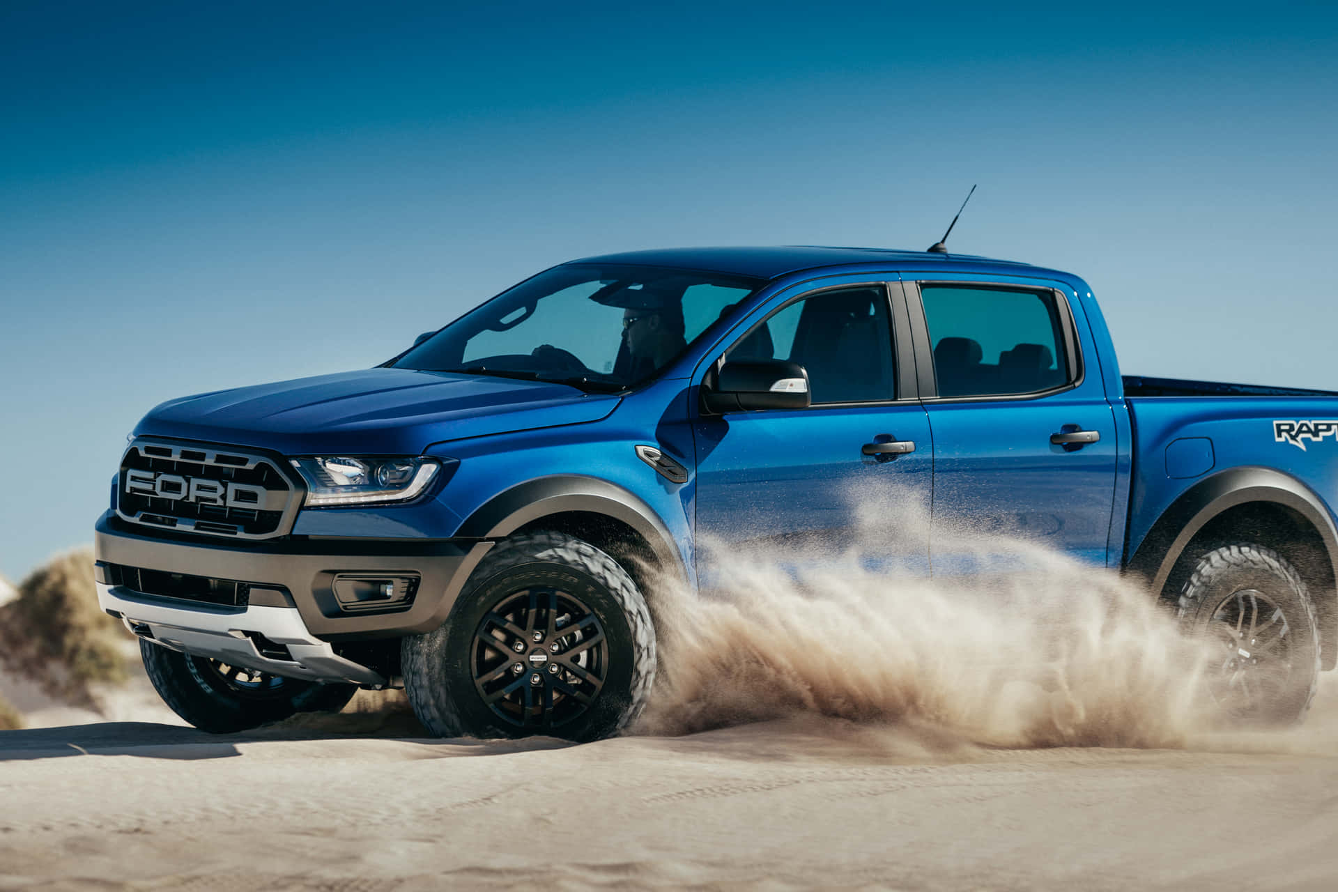 Get Ready To Hit The Off-road In A Ford Truck Background