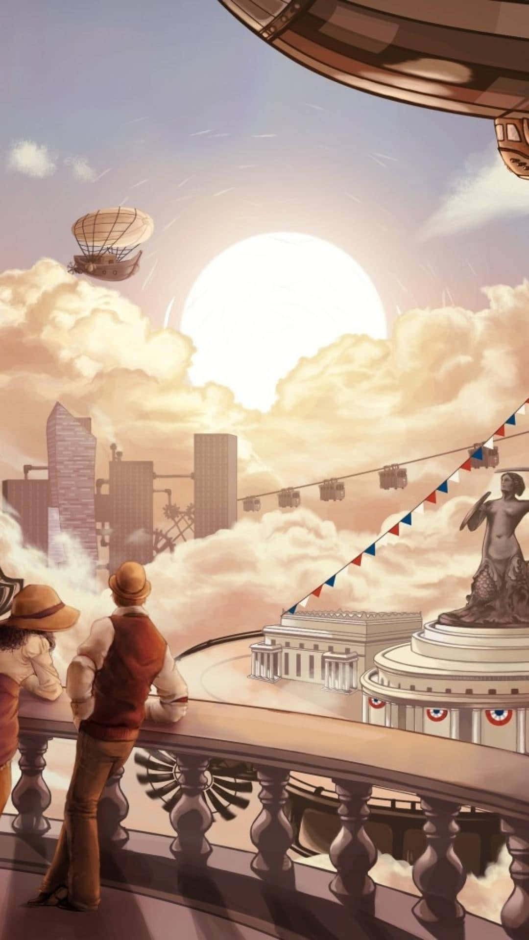 Get Ready To Immerse Yourself In The Bioshock Universe Now On Your Iphone Background