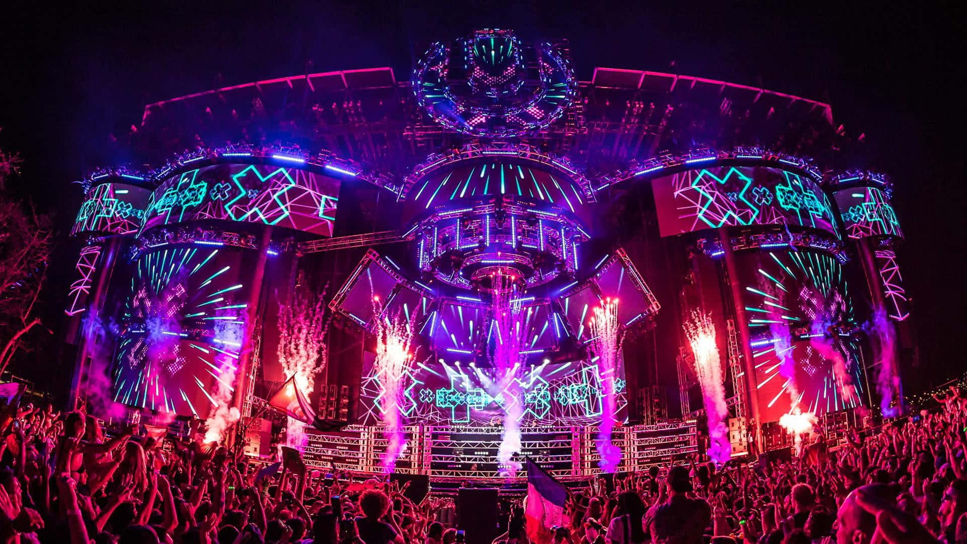 Get Ready To Jam Out With The Best Edm! Background