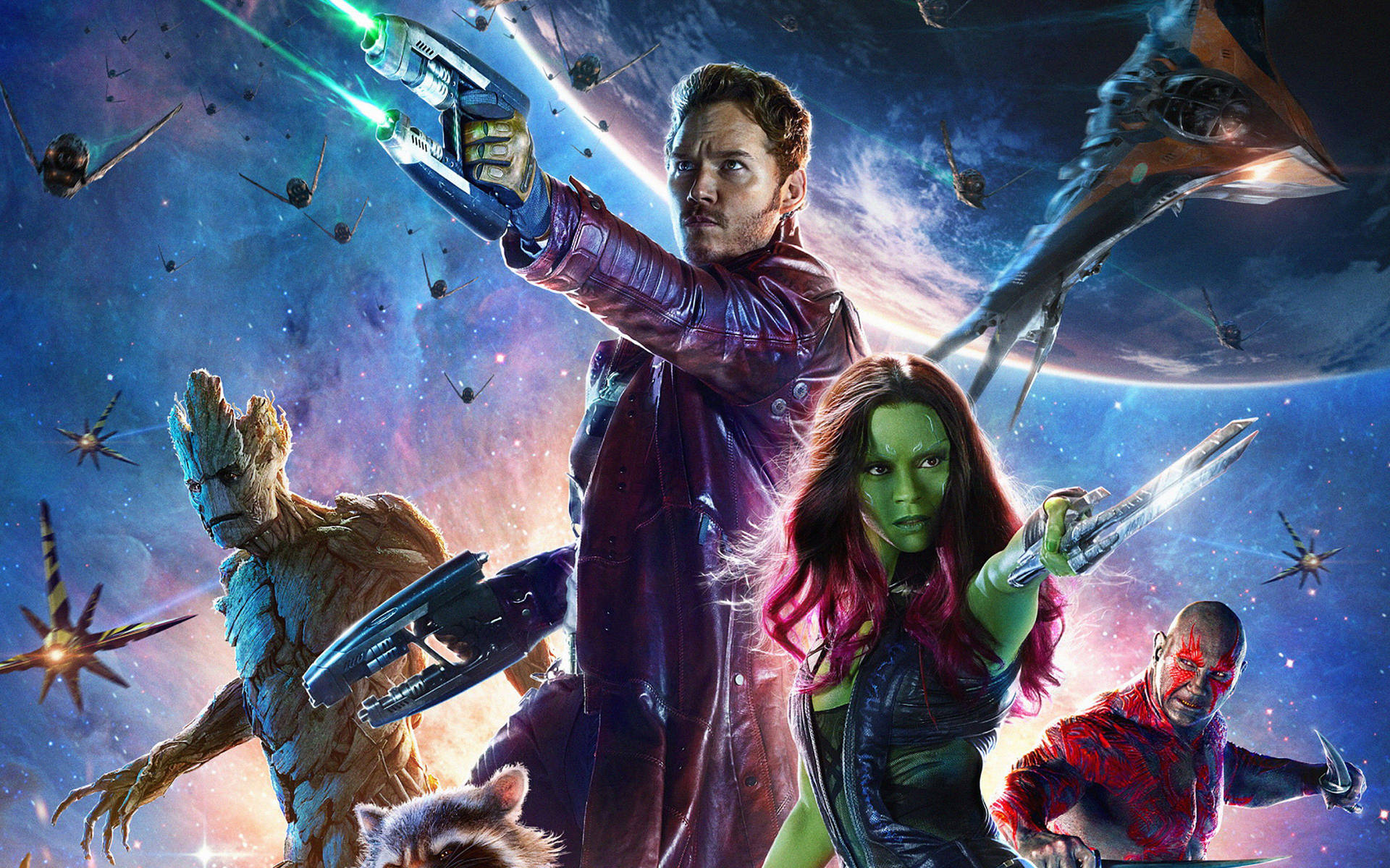 Get Ready To Join The Guardians Of The Galaxy On This Amazing Cosmic Adventure! Background