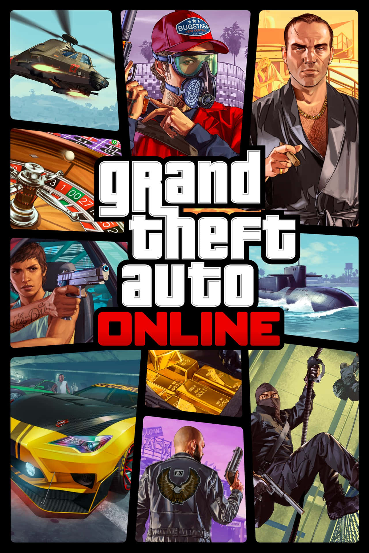 Get Ready To Jump Into Grand Theft Auto Online For An Ever-expanding Experience. Background