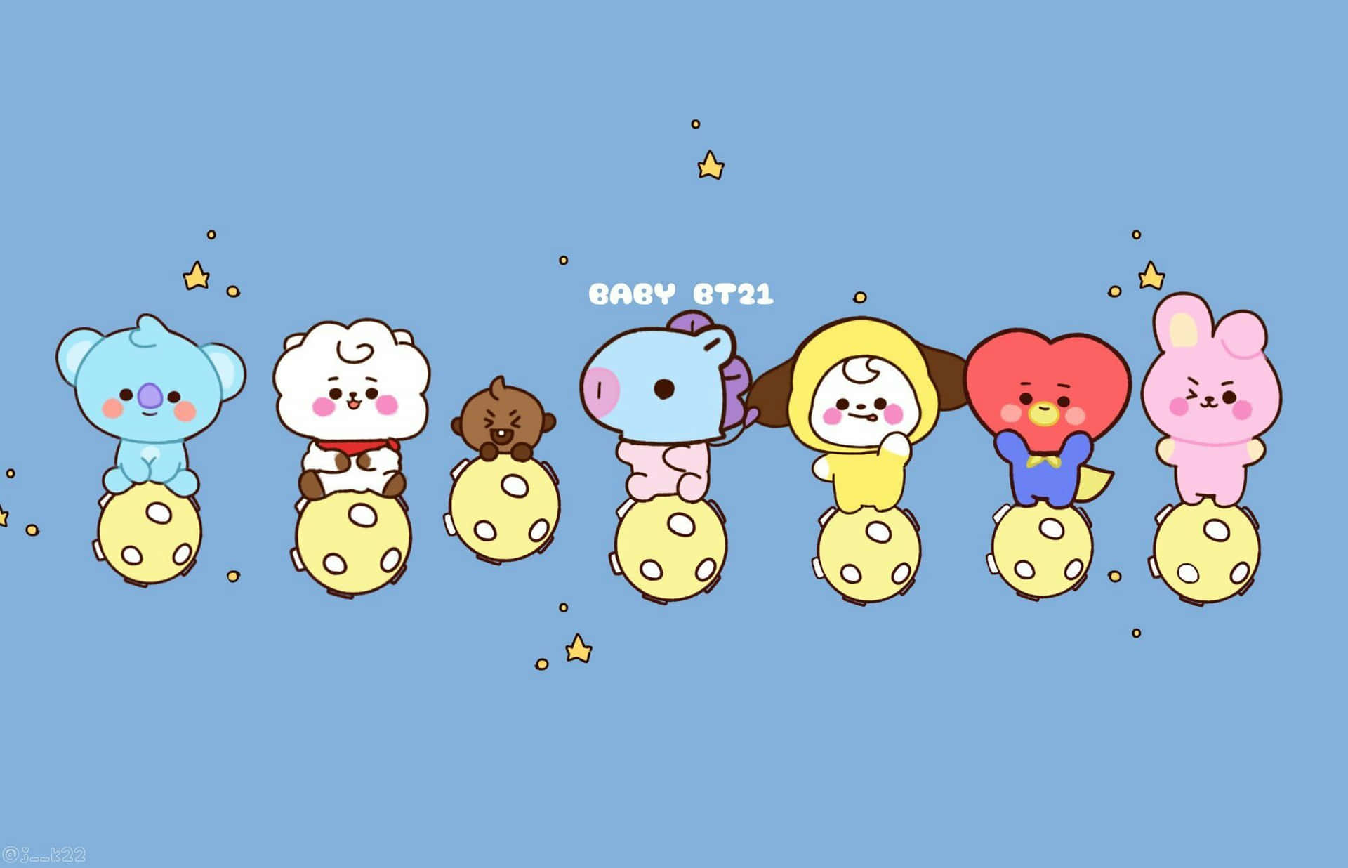 Get Ready To Level Up With Bt21 4k Background