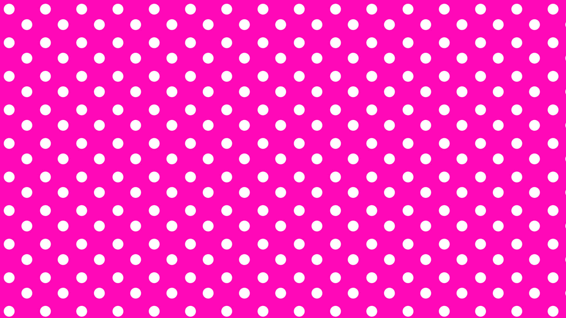 Get Ready To Look Stylish And Retro With The Pink Polka Dot Pattern! Background