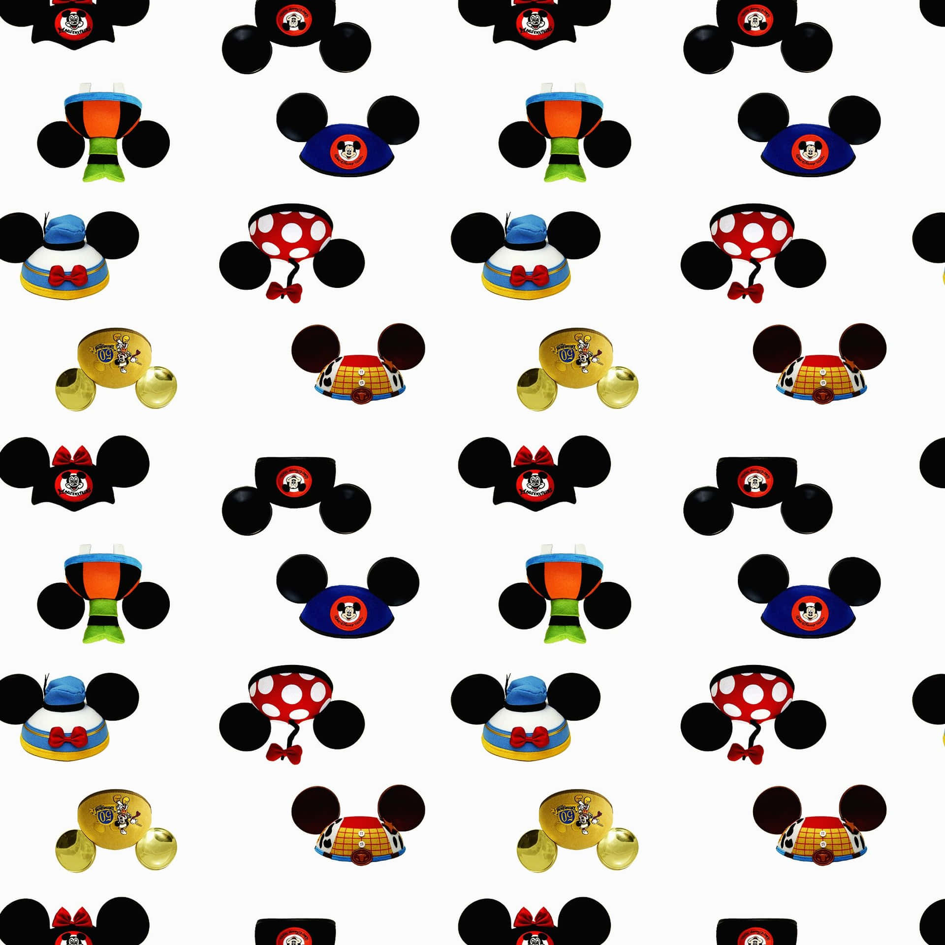 Get Ready To Make Magical Memories With This Iconic Set Of Mickey Mouse Ears! Background