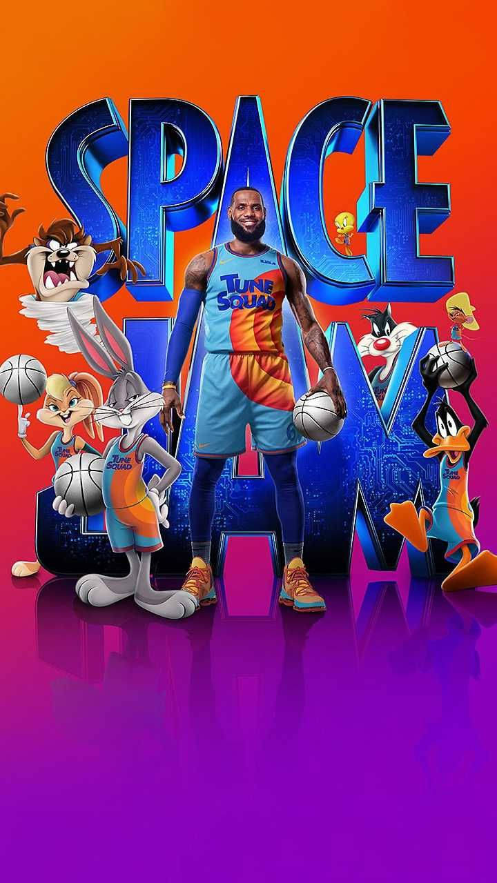 Get Ready To Play Ball In Space Jam 2 Background