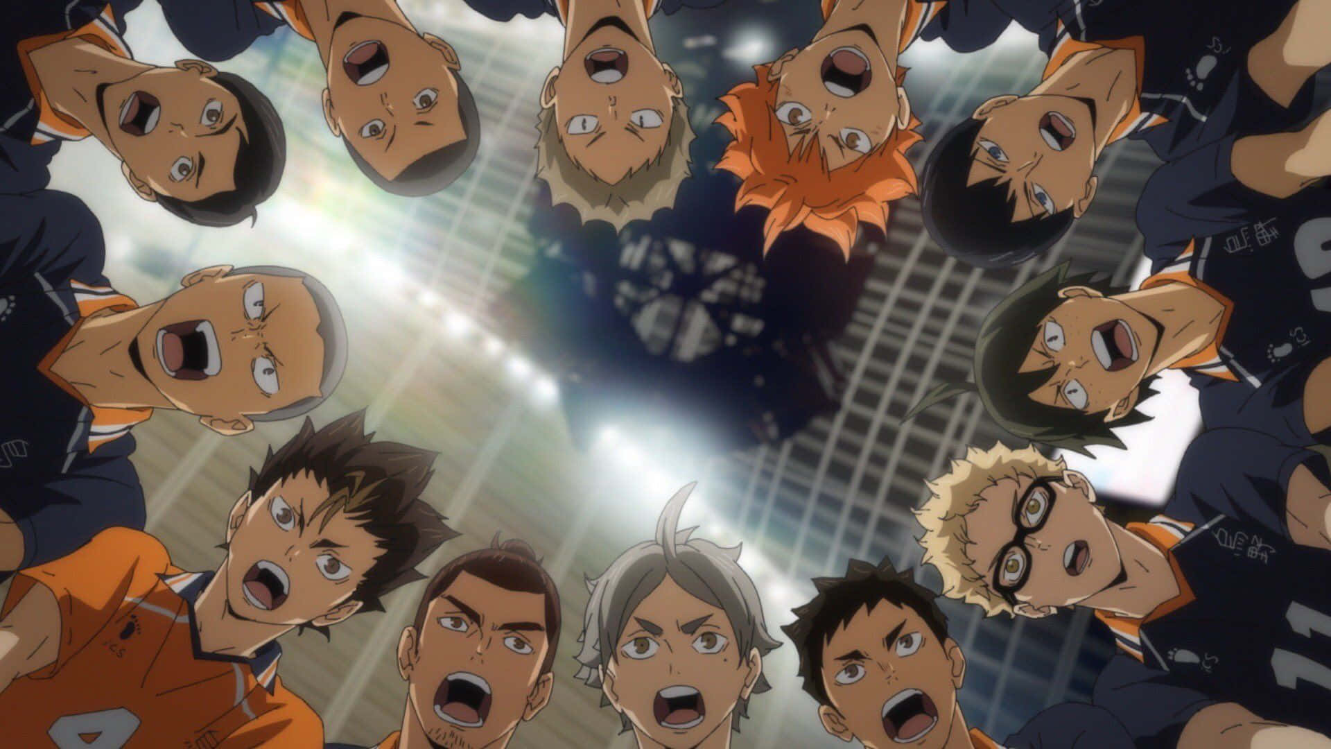 Get Ready To Play With The Haikyuu Laptop Background