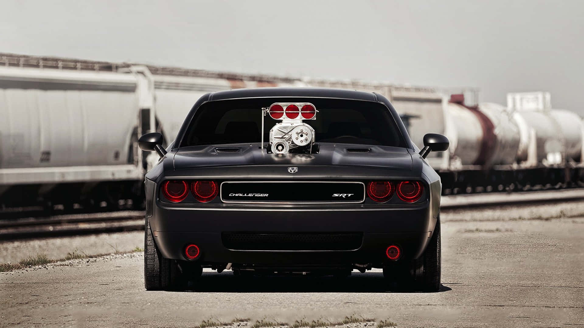 Get Ready To Rev Your Engines With The Dodge Challenger Background