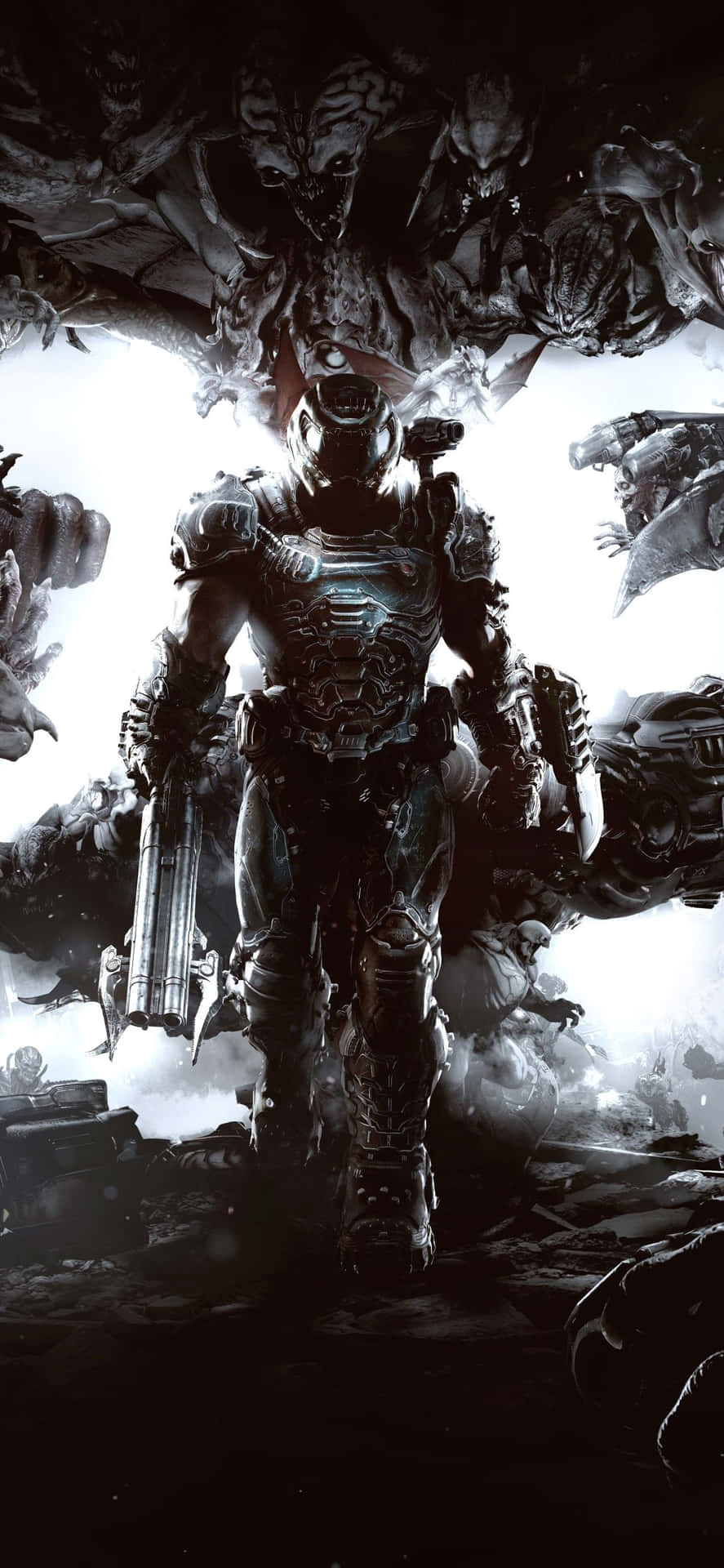 Get Ready To Slay Demons In Doom Eternal On Ios Background