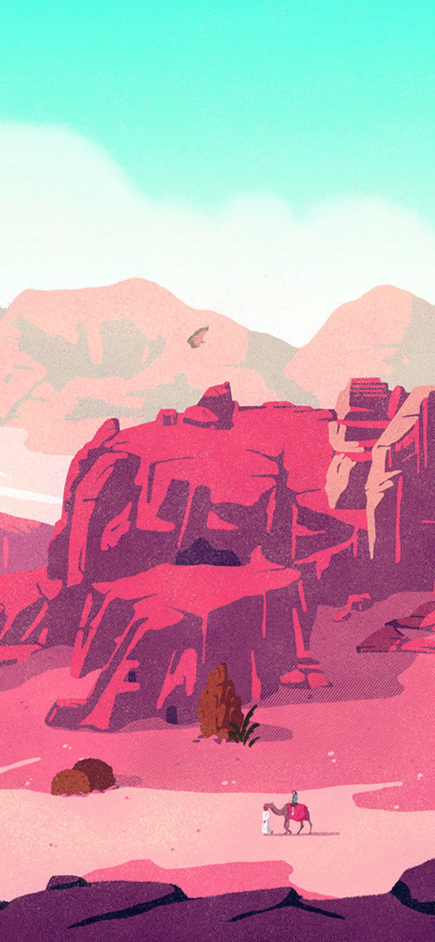 Get Ready To Stand Out In Style With The Iphone 11 Red Anime Background