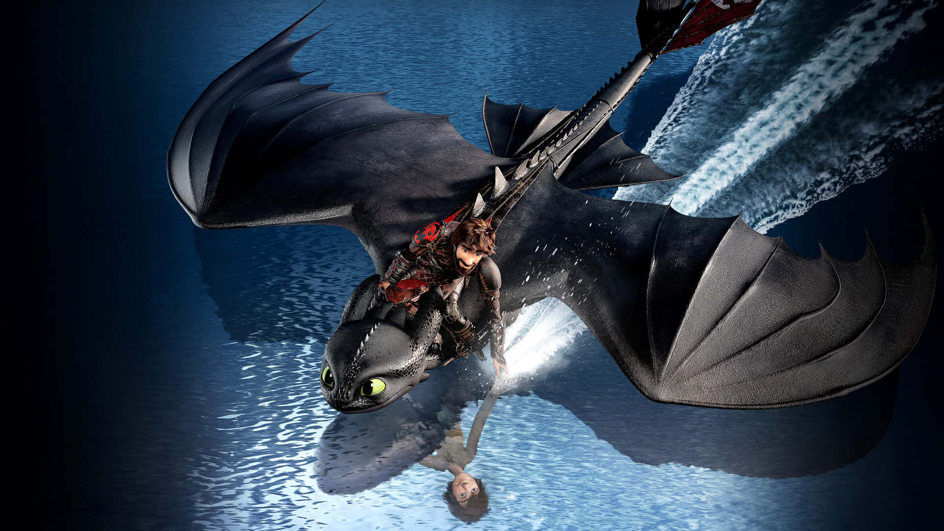 Get Ready To Start Your Epic Adventure With How To Train Your Dragon Background