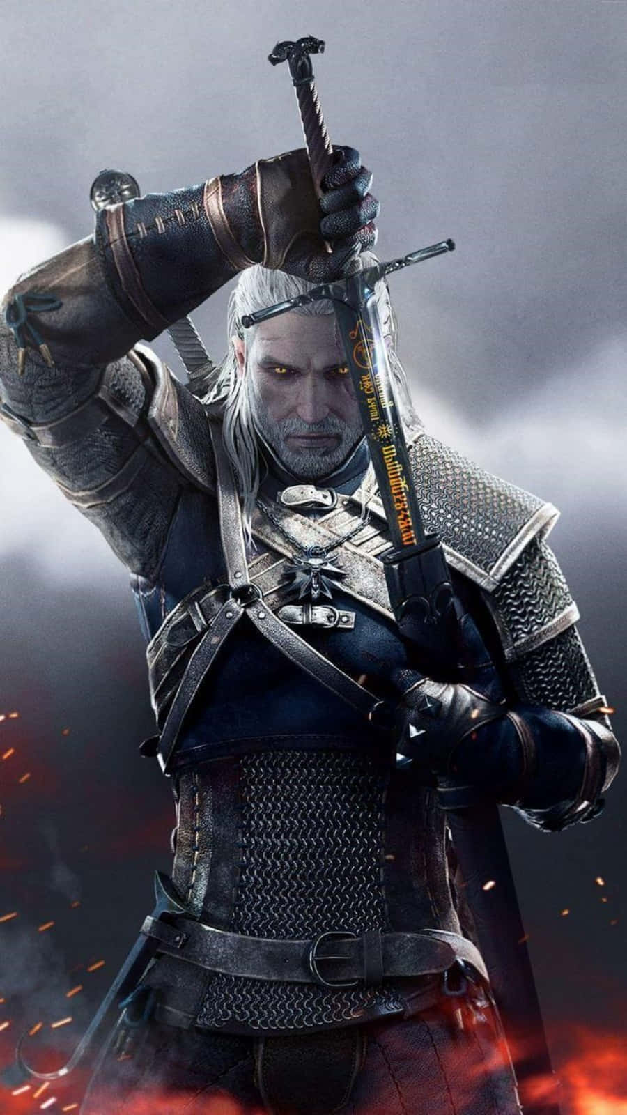 Get Ready To Step Into The World Of Witcher 3 On Your Phone Background