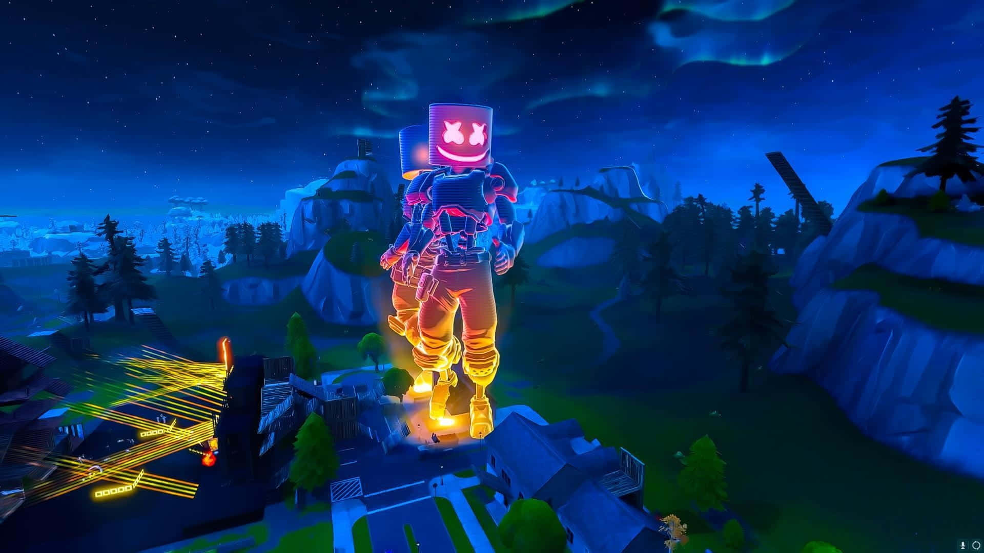 Get Ready To Take On The World With Marshmello In Fortnite Background