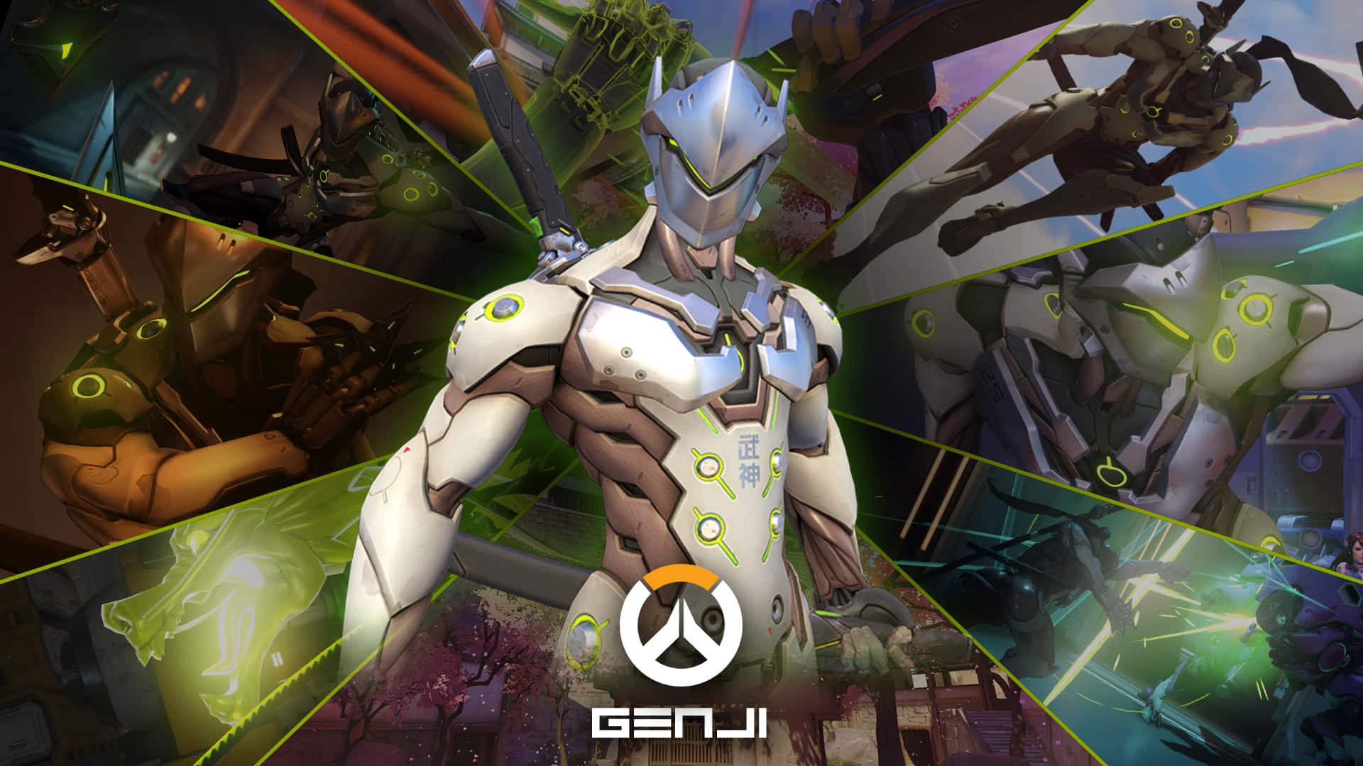 Get Ready To Take On Your Foes With Genji 4k Background